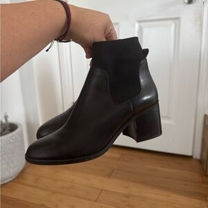 Steve Madden Black Ankle Boots